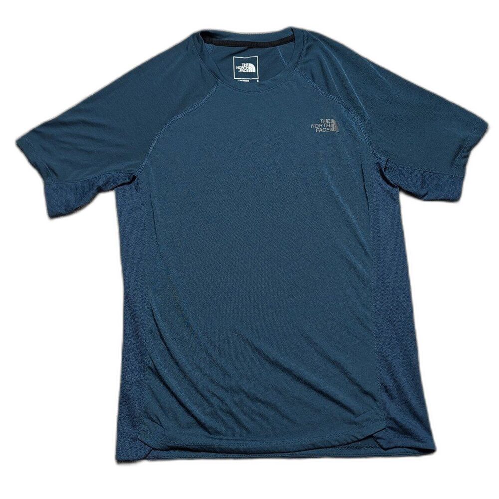 Men's The North Face Slate Blue Short Sleeve T-shirt Activewear Size Small